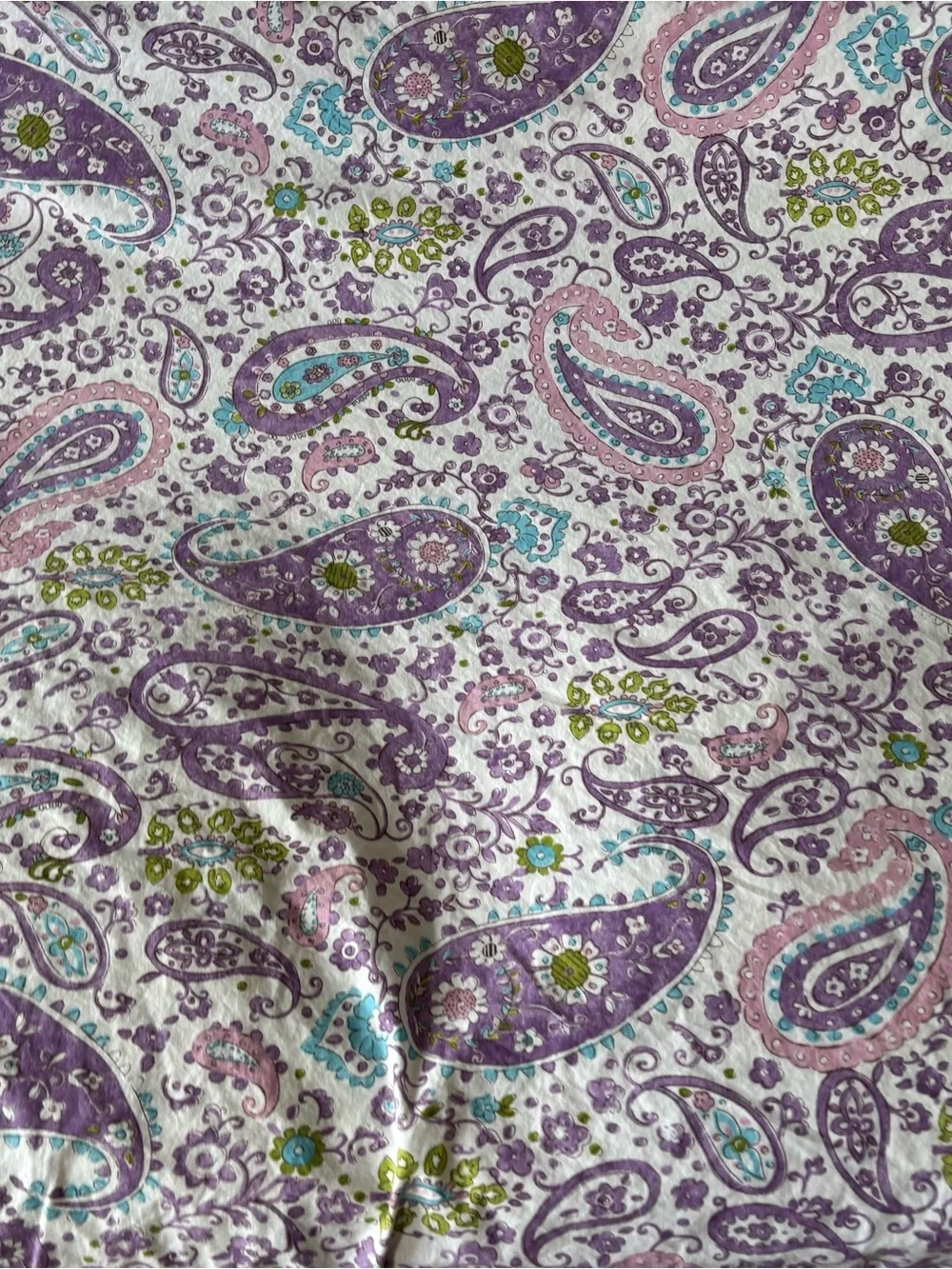 Pottery Barn Kids floral paisley